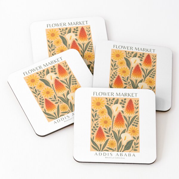 Item preview, Addis Ababa - Flower Market designed and sold by StudioRedKoala.
