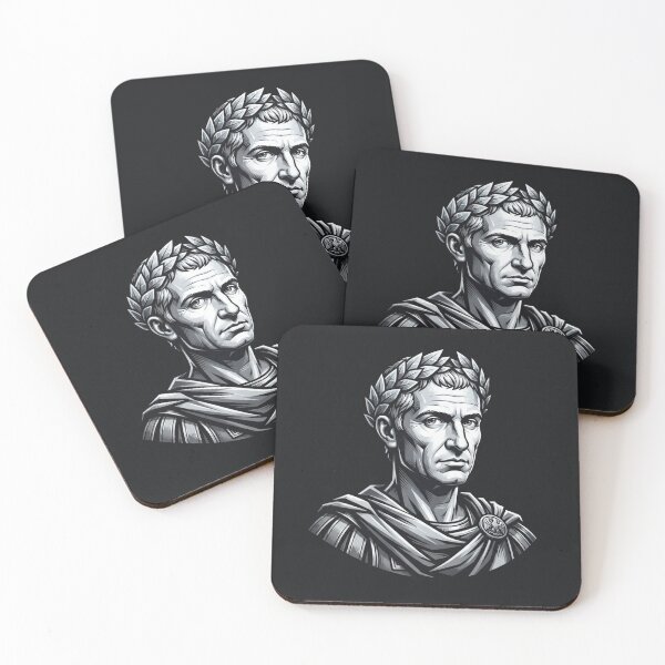 Item preview, Classic Julius Caesar Roman Emperor Portrait Illustration designed and sold by Owcomm.