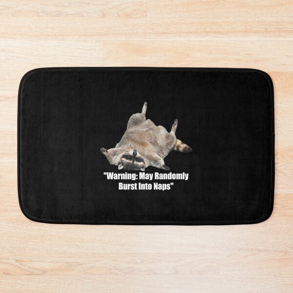 Item preview, Warning: May Randomly Burst Into Naps, Funny Sleep designed and sold by CloudyPress.