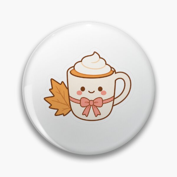 Artikelvorschau, Cute Minimalist Autumn Latte with Bow entworfen und verkauft von Stetho & Coffee.