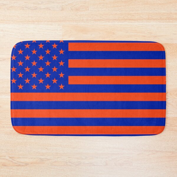 Item preview, Orange and Blue American Flag designed and sold by Karate Octopus.