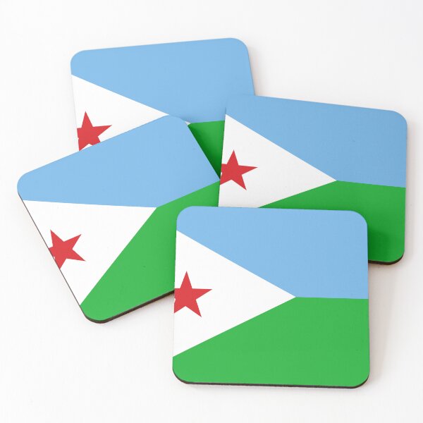 Item preview, Vintage Djibouti Flag - Distressed Retro Style designed and sold by youngVl.