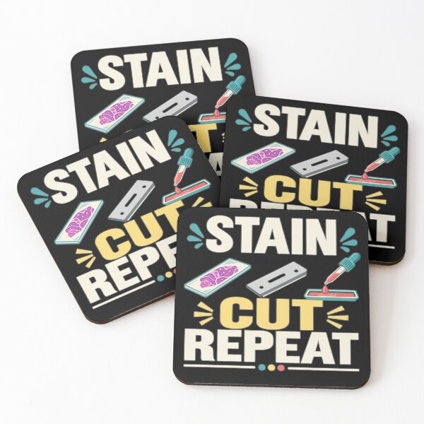 Item preview, Cut Stain Repeat Funny Histotechnologist Histology Gift designed and sold by DreamLayerStudio.