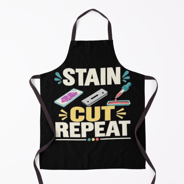 Item preview, Cut Stain Repeat Funny Histotechnologist Histology Gift designed and sold by DreamLayerStudio.