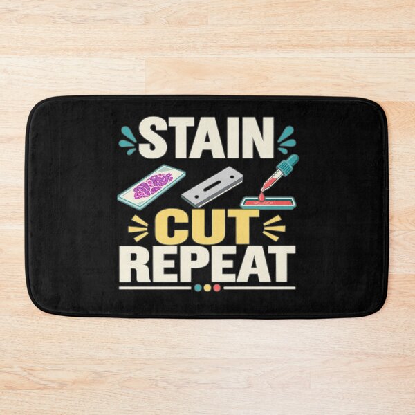 Item preview, Cut Stain Repeat Funny Histotechnologist Histology Gift designed and sold by DreamLayerStudio.