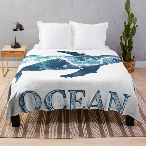 Item preview, Ocean Whale Silhouette designed and sold by Structure-Blue.