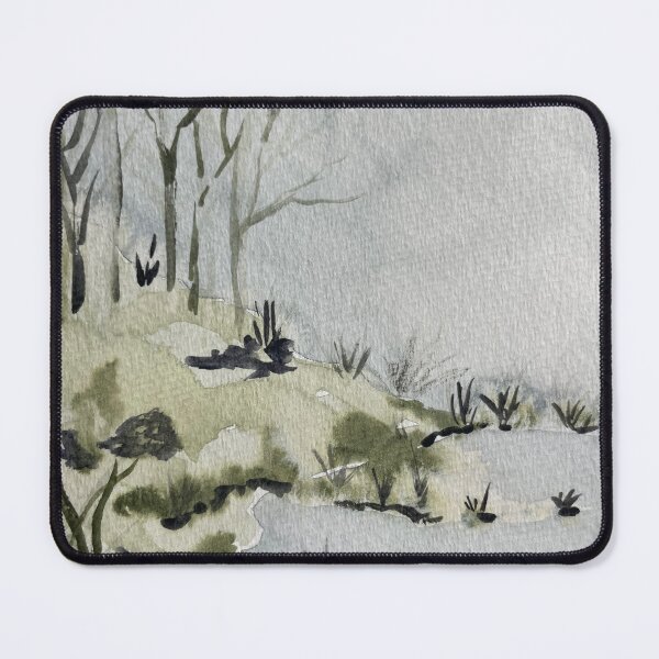 Item preview, Subtle Watercolour Abstract Landscape designed and sold by LakeArtWorks.