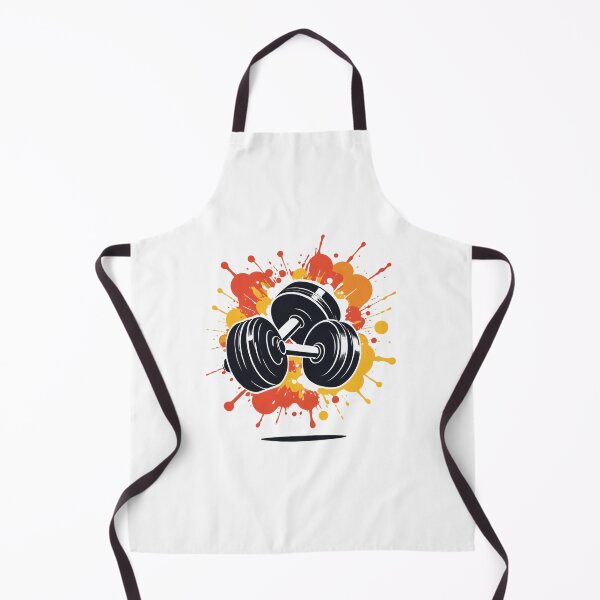 Item preview, Motivational Dumbbell Icon Splash Motion Effect – Gym lover gift designed and sold by michallechowicz.