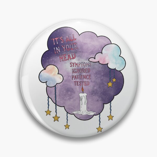 Item preview, It’s All in Your Head – Symptoms Ignored Medical Gaslighting Chronic Illness Design designed and sold by Chronically creative.