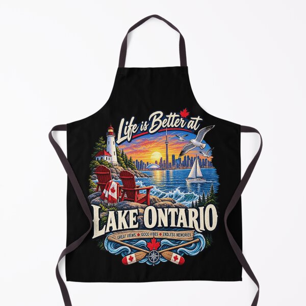 Item preview, Lake Ontario – Life Is Better at the Lake Vintage Canada designed and sold by MAJCO-ART.