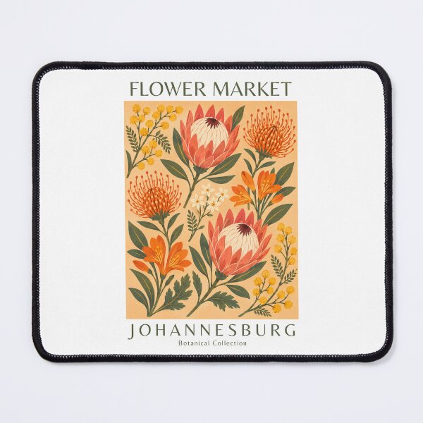 Item preview, Johannesburg - Flower Market designed and sold by StudioRedKoala.
