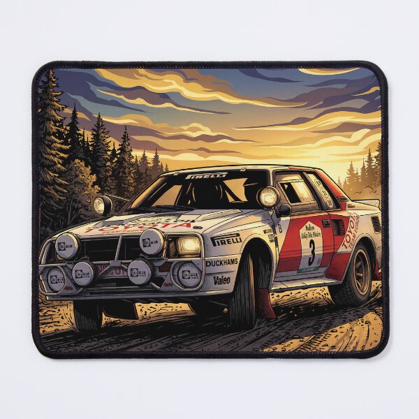 Item preview, Toyota Celica TA64 Group B Sweden Rally Art designed and sold by Racing Art Store.