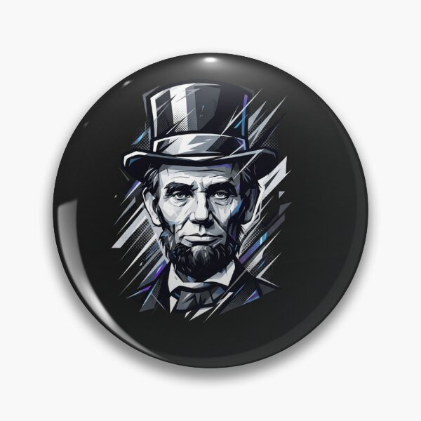 Item preview, Abraham Lincoln Retro Vector Top Hat Art designed and sold by Owcomm.