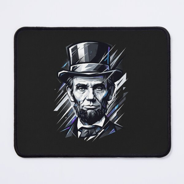 Item preview, Abraham Lincoln Retro Vector Top Hat Art designed and sold by Owcomm.