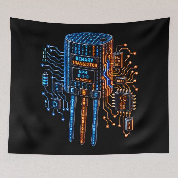 Item preview, Binary Transistor — 01 Electronics designed and sold by Kicor.
