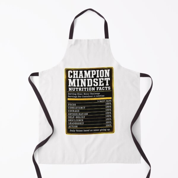 Item preview, Champion Mindset Nutrition Facts  designed and sold by freshwear design.