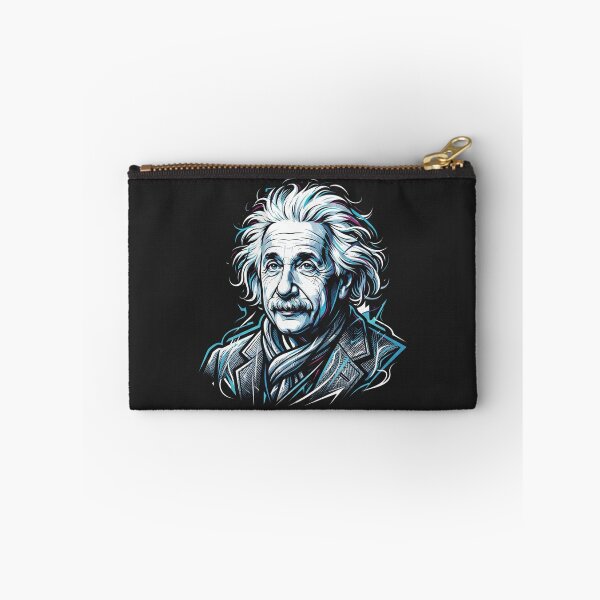 Item preview, Albert Einstein Genius Thinker Portrait Blue Science Physics Illustration designed and sold by Owcomm.