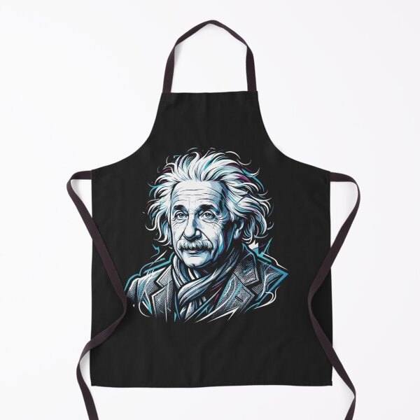 Item preview, Albert Einstein Genius Thinker Portrait Blue Science Physics Illustration designed and sold by Owcomm.
