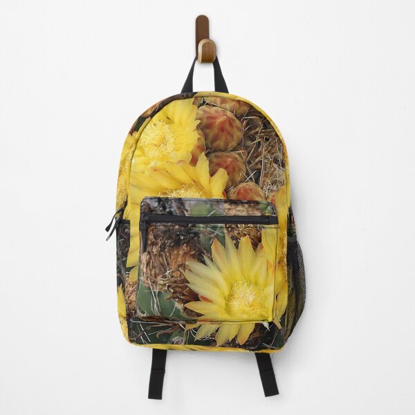 Item preview, Yellow Delight Barrel Cactus Flowers designed and sold by simonjayphotos.