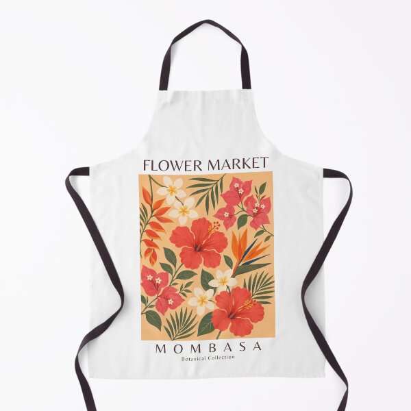 Item preview, Mombasa - Flower Market designed and sold by StudioRedKoala.
