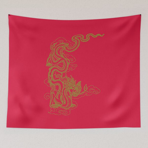 Item preview, Neon Green Vietnamese Dragon designed and sold by Rising Drake.