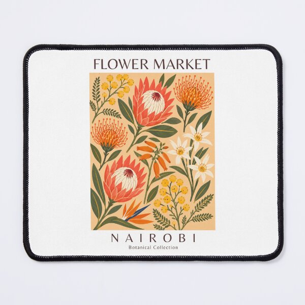 Item preview, Nairobi - Flower Market designed and sold by StudioRedKoala.