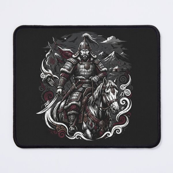 Item preview, Genghis Khan Mighty Mongol Warrior Horse Rider designed and sold by Owcomm.
