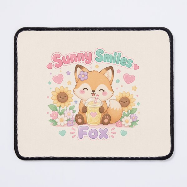 Item preview, Sunny Smiles Fox designed and sold by QuixoticDigital.