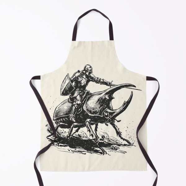 Item preview, Knight Riding Beetle Medieval Rhinoceros Beetle Insect  designed and sold by Y-Vibes.