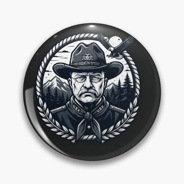 Item preview, Theodore Roosevelt Rough Rider Historical Portrait designed and sold by Owcomm.