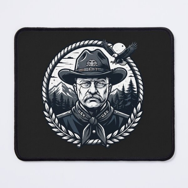 Item preview, Theodore Roosevelt Rough Rider Historical Portrait designed and sold by Owcomm.