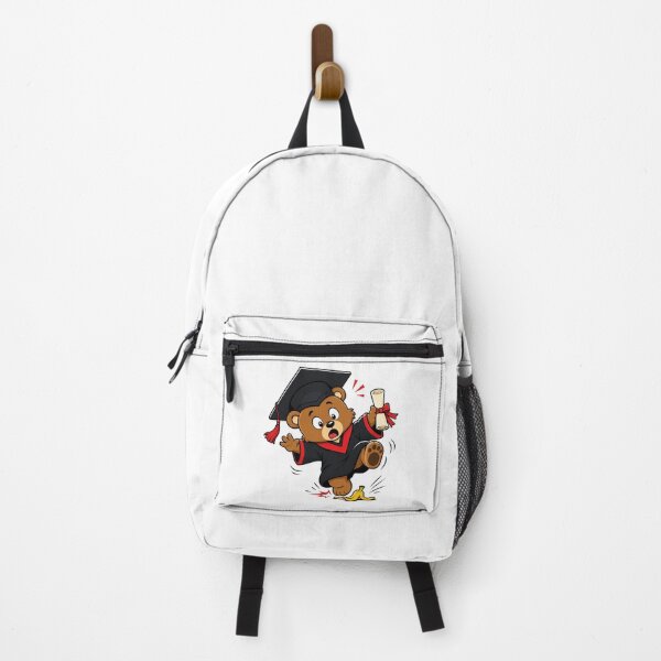 Item preview, Funny Graduation Bear – Cute Graduate Slipping on Banana Peel designed and sold by Nubian Style.