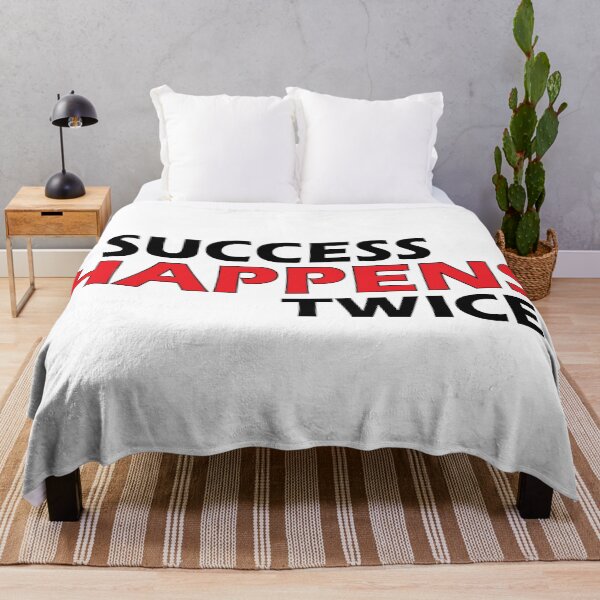 Item preview, success happens twice designed and sold by Positive Mindzet!.