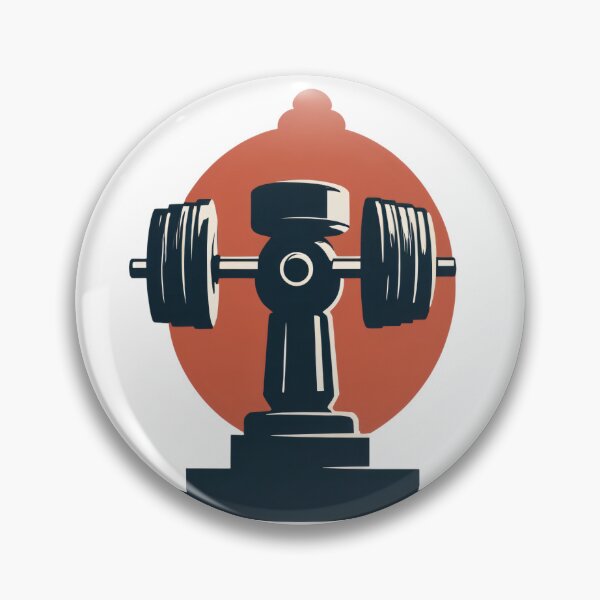 Item preview, Motivational Dumbbell Icon Ukiyo-e Woodblock Style – Gym lover gift designed and sold by michallechowicz.