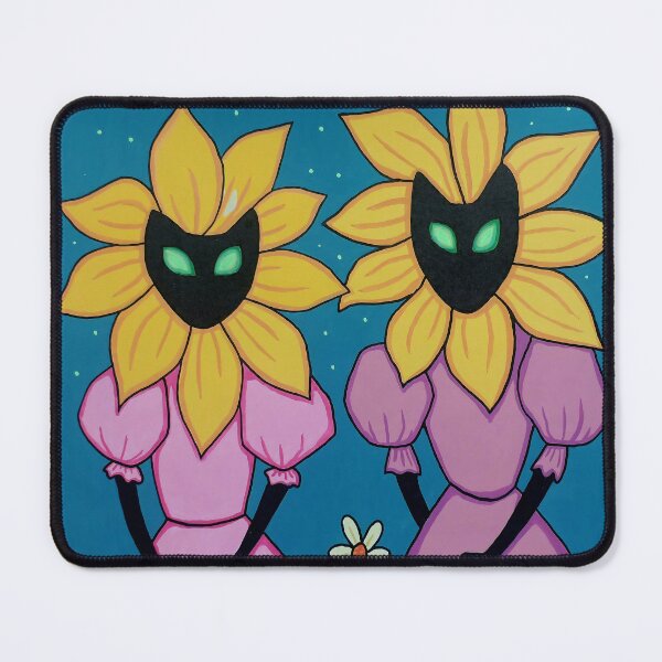 Item preview, Sunflower Cats | Whimsical Botanical Surreal Art designed and sold by WonderwildArt.