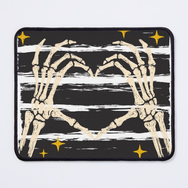Item preview, Cute Halloween Skeleton Hands with Heart designed and sold by MalwasBasket.
