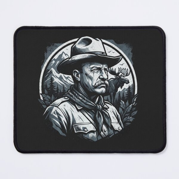 Item preview, Vintage Theodore Roosevelt Wilderness Explorer Portrait designed and sold by Owcomm.
