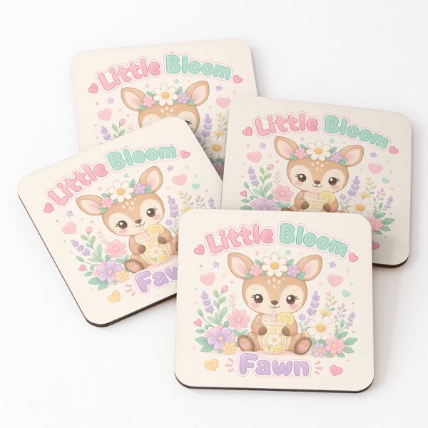 Item preview, Little Bloom Fawn designed and sold by QuixoticDigital.