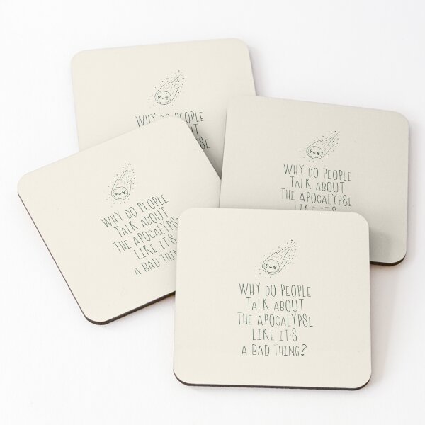 Item preview, Why do people talk about the apocalypse like it's a bad thing? designed and sold by THE MURMUR.