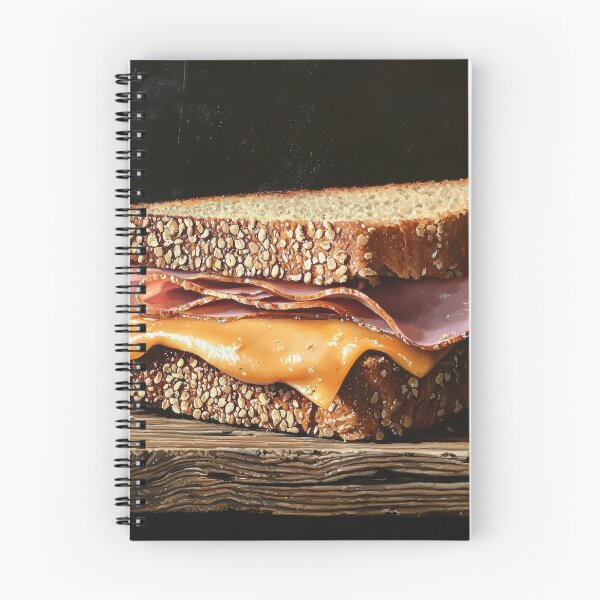 Item preview, Ham and Cheese Sandwich on Whole Grain Bread designed and sold by Shannon Hilson.