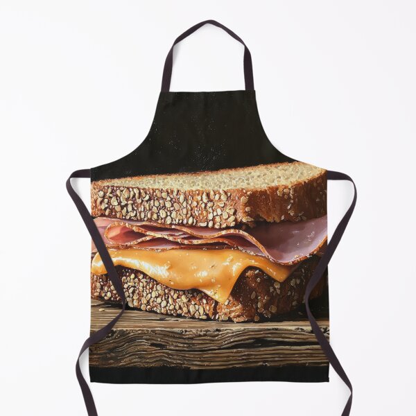 Item preview, Ham and Cheese Sandwich on Whole Grain Bread designed and sold by Shannon Hilson.