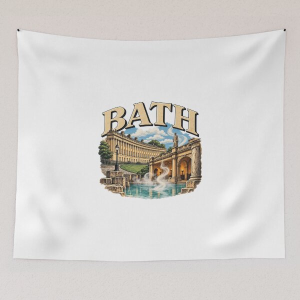 Item preview, Bath England Heritage City Design designed and sold by ROVVI.