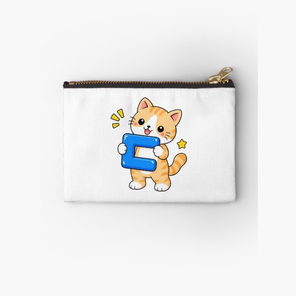 Item preview, Cute Orange Tabby Cat with Korean Hangul Letter ㄷ Kawaii Kitty designed and sold by NoopnyangStudio.