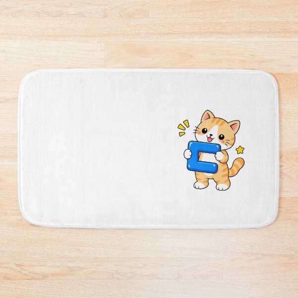 Item preview, Cute Orange Tabby Cat with Korean Hangul Letter ㄷ Kawaii Kitty designed and sold by NoopnyangStudio.