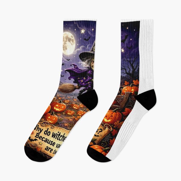 Item preview, Halloween Witch on Broom designed and sold by Iron El Studios.