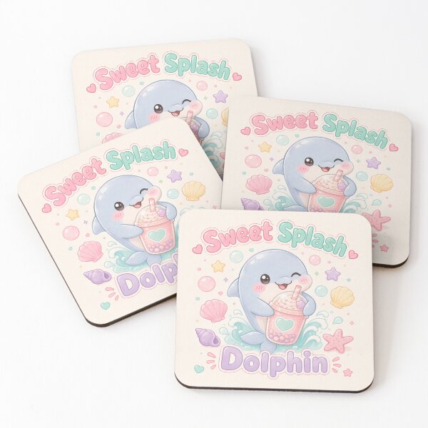 Item preview, Sweet Splash Dolphin designed and sold by QuixoticDigital.