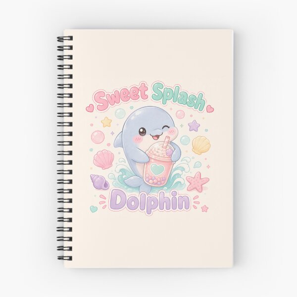 Item preview, Sweet Splash Dolphin designed and sold by QuixoticDigital.