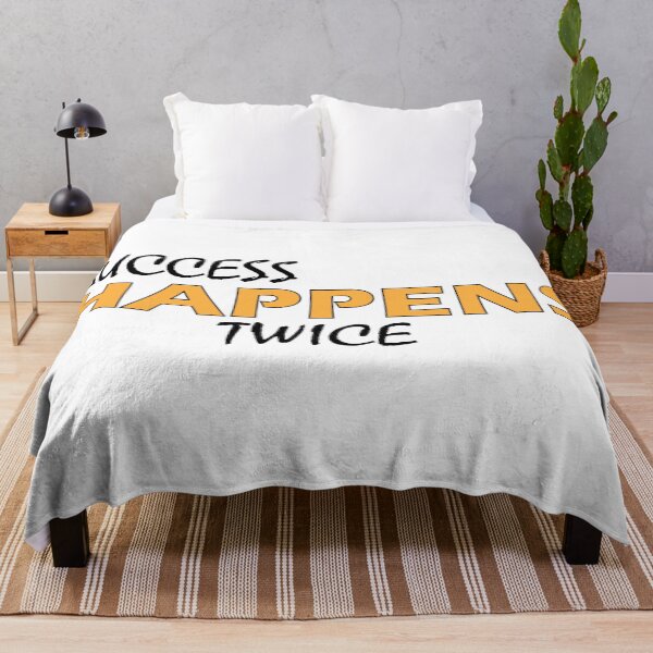 Item preview, success happens twice designed and sold by Positive Mindzet!.