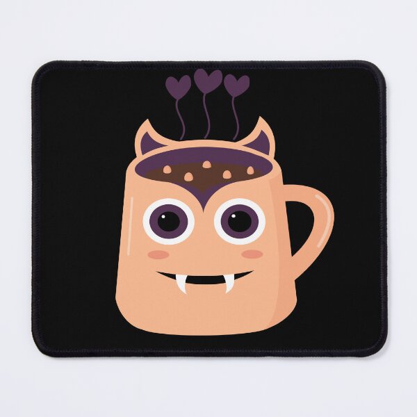 Item preview, Cute spooky monster mug with hot chocolate — perfect for Halloween and cozy fall days! designed and sold by Tanapan2529.