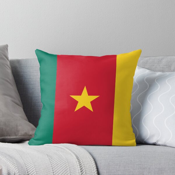 Item preview, Vintage Cameroon Flag - Distressed Retro Style designed and sold by youngVl.